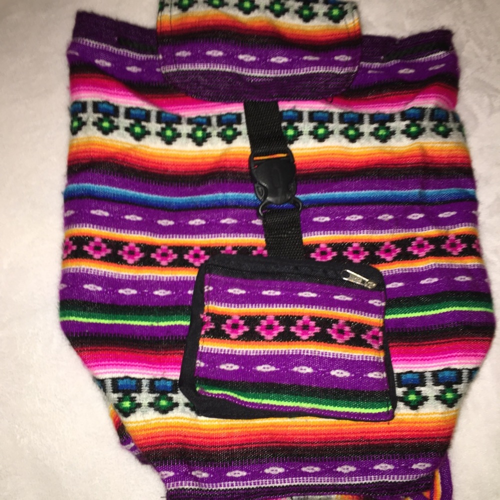 BEAUTIFUL HANDMADE BACKPACK FROM PERU